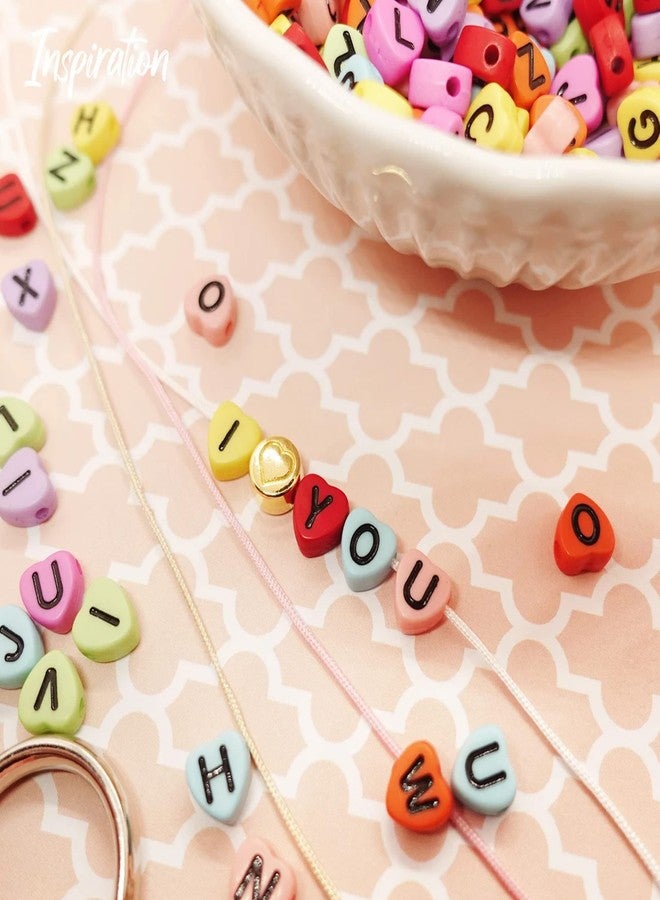 REGLET 800 Multicolour Alphabet Beads Kit + 65 Emoji - Beads for for Bracelet Making Set, Beadwork, Letter Bead for Jewellery Making Kit, DIY Bead Craft, Acrylic Beading Kit, DIY Crafting - Image 4